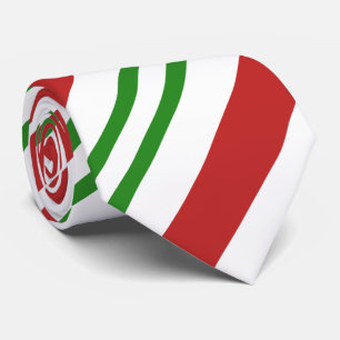 Pepermunt Streep Rood Groen Kerst Vakantie Stropdas