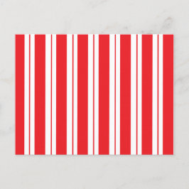 Pepermunt strepen Kerstmis Candy Cane Briefkaart