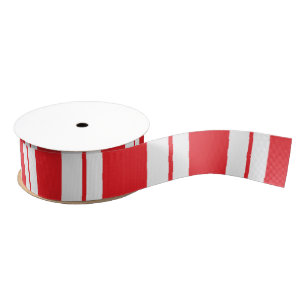 Pepermunt strepen Kerstmis Candy Cane Grosgrain Lint