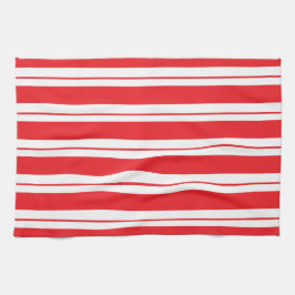 Pepermunt strepen Kerstmis Candy Cane Theedoek