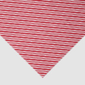 Pepermunt Stripe Rood en Wit Classic Kerstmis Tissuepapier (Detail)