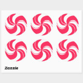 Pepermunt Swirl Sticker (Vel)