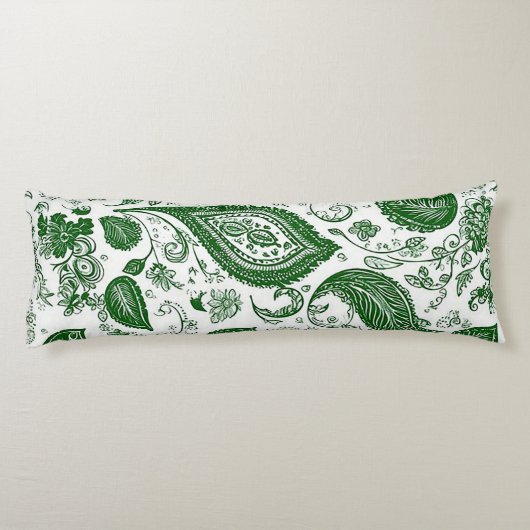 Pepermunt wervelt lichaamskussen (Achterkant)