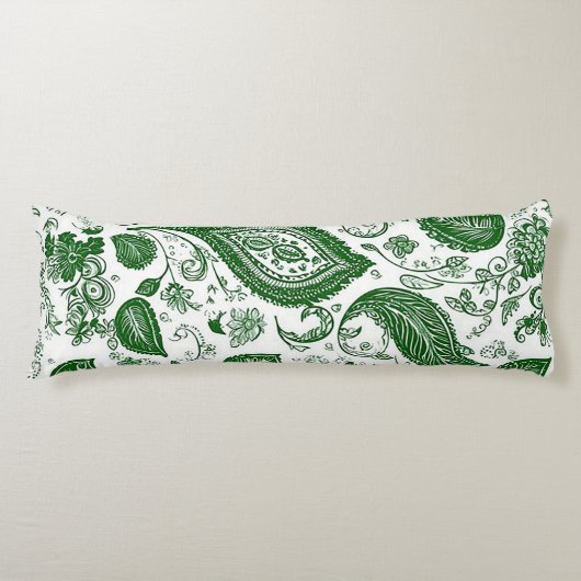 Pepermunt wervelt lichaamskussen (Voorkant)