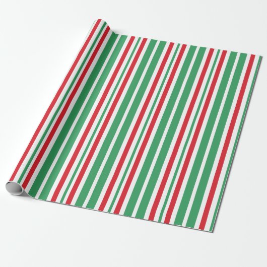 Pepermuntgroen kerstcadeau-verpakkings papier (Uitgerold)