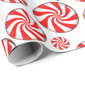 Pepermuntjes Cadeaupapier (Rol Hoek)