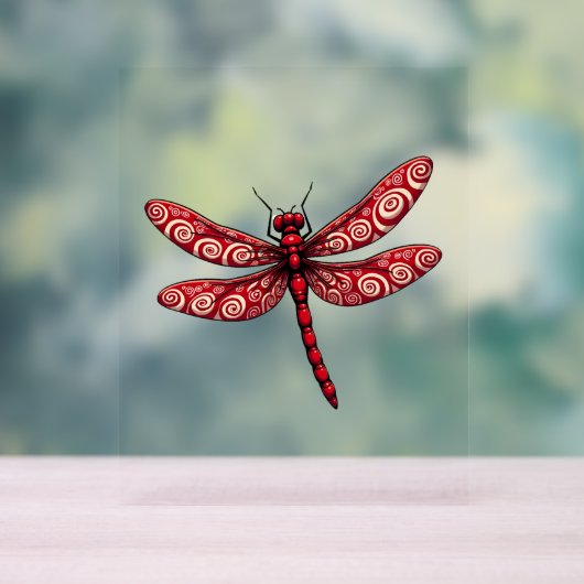 pepermuntlibel acryl bord (Neutraal)