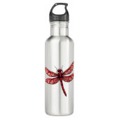 pepermuntlibel waterfles  (Voorkant)