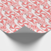 pepermuntslak cadeaupapier (Hoek)