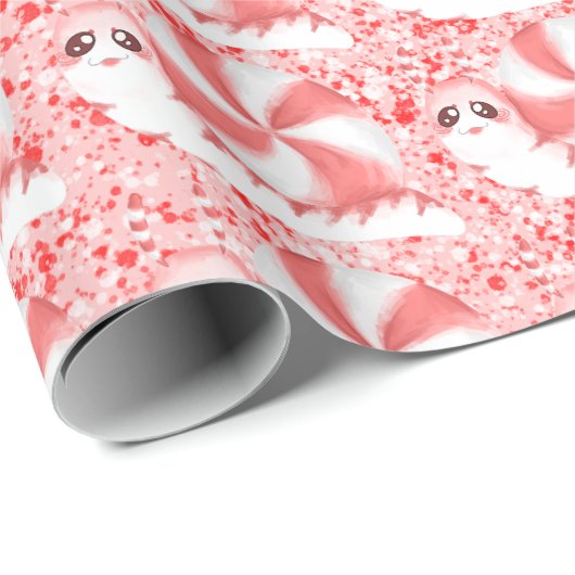 pepermuntslak cadeaupapier (Rol Hoek)