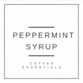 Pepermuntstroop Sticker (Voorkant)