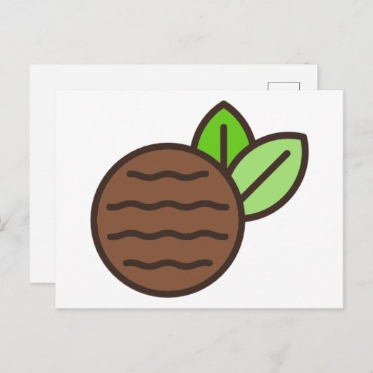 pepermuntstuk briefkaart (Voorkant / Achterkant)