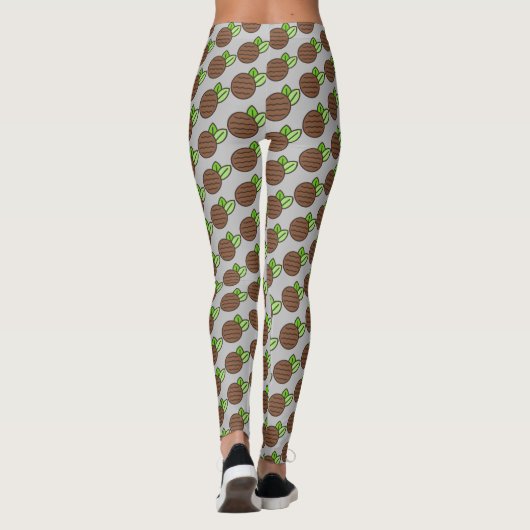 pepermuntstuk leggings (Achterkant)