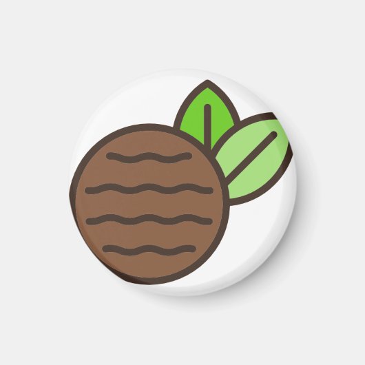 pepermuntstuk magneet (Voorkant)