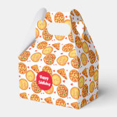 Peperroni, kaas en Margherita pizza Bedankdoosjes (Achterkant)