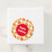 Peperroni, kaas en Margherita pizza Bedankjes Labels (In situ)