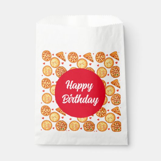 Peperroni, kaas en Margherita pizza Bedankzakje (Voorkant)