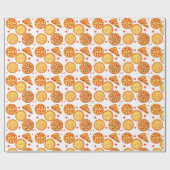 Peperroni, kaas en Margherita pizza Cadeaupapier (Vlak)