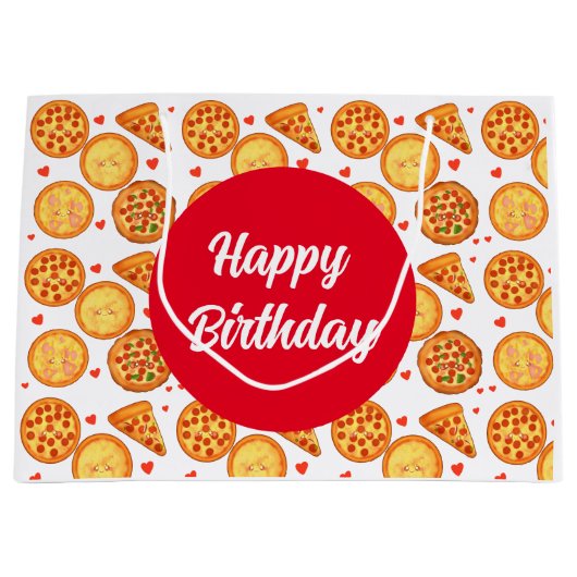 Peperroni, kaas en Margherita pizza Groot Cadeauzakje (Voorkant)