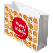 Peperroni, kaas en Margherita pizza Groot Cadeauzakje (Voorkant Gekanteld)