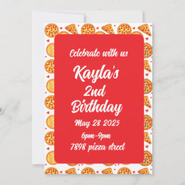 Peperroni, kaas en Margherita pizza Kaart