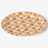 Peperroni, kaas en Margherita pizza Papieren Bordje (Gekanteld)