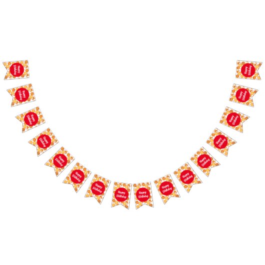 Peperroni, kaas en Margherita pizza Vlaggetjes (Alle)