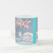 Pepers en Lelies Matglas Koffiemok (Voorkant links)