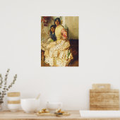 Pepilla en haar dochter, Joaquín Sorolla Poster (Keuken)