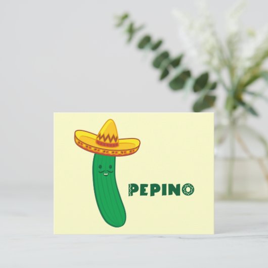 Pepino Briefkaart (Staand voorkant)
