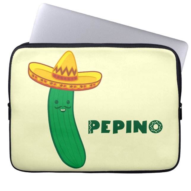 Pepino Laptop Sleeve (Voorkant)