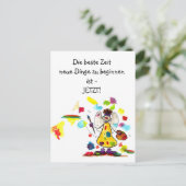 Pepita-Engel als Postkarte Briefkaart (Staand voorkant)