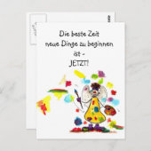 Pepita-Engel als Postkarte Briefkaart (Voorkant / Achterkant)