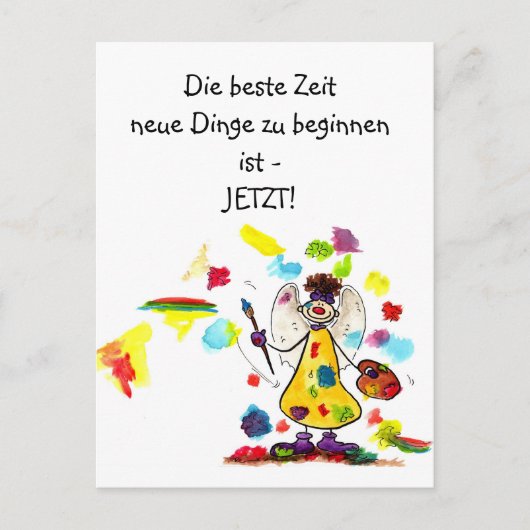 Pepita-Engel als Postkarte Briefkaart (Voorkant)