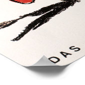 PEPITA Grapefruit Soda Drink van Herbert Leupin Poster (Hoek)