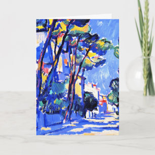 Peploe - Street Scene, Frankrijk Kaart