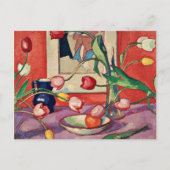 Peploe - Tulpen, De Blauwe Kan Briefkaart (Voorkant)