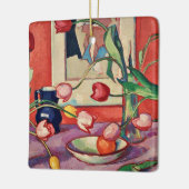 Peploe - Tulpen, De Blauwe Kan Keramisch Ornament (Links)