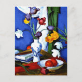 Peploe - Tulpen en Fruit, Ansichtkaart Briefkaart (Voorkant)
