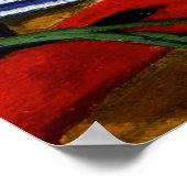 Peploe - Tulpen en vruchten Poster (Hoek)