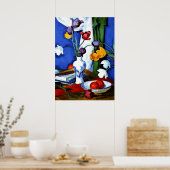 Peploe - Tulpen en vruchten Poster (Keuken)