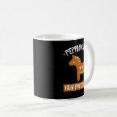 Pepparkakor Hoe zweet het is Dala Horse Kerstmis C Koffiemok (Voorkant rechts)