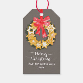Pepparkakor Kerstmis Cadeaulabel