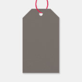 Pepparkakor Kerstmis Cadeaulabel (Achterkant)