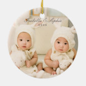 Pepparkakor Kerstmis Keramisch Ornament (Achterkant)