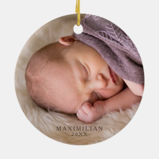 Pepparkakor Kerstmis Keramisch Ornament (Achterkant)