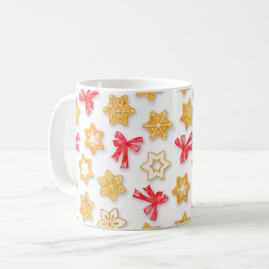 Pepparkakor Kerstmis Koffiemok (Voorkant links)