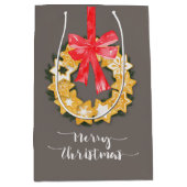 Pepparkakor Kerstmis Medium Cadeauzakje (Voorkant)