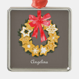 Pepparkakor Kerstmis Metalen Ornament