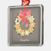 Pepparkakor Kerstmis Metalen Ornament (Links)